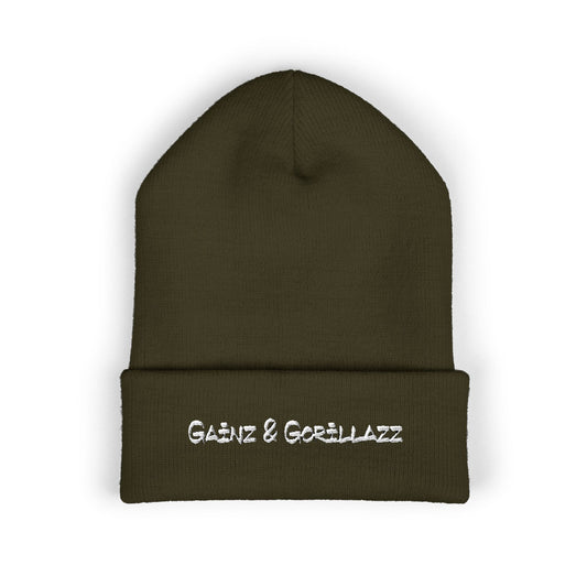 Text Mode Cuffed Beanie