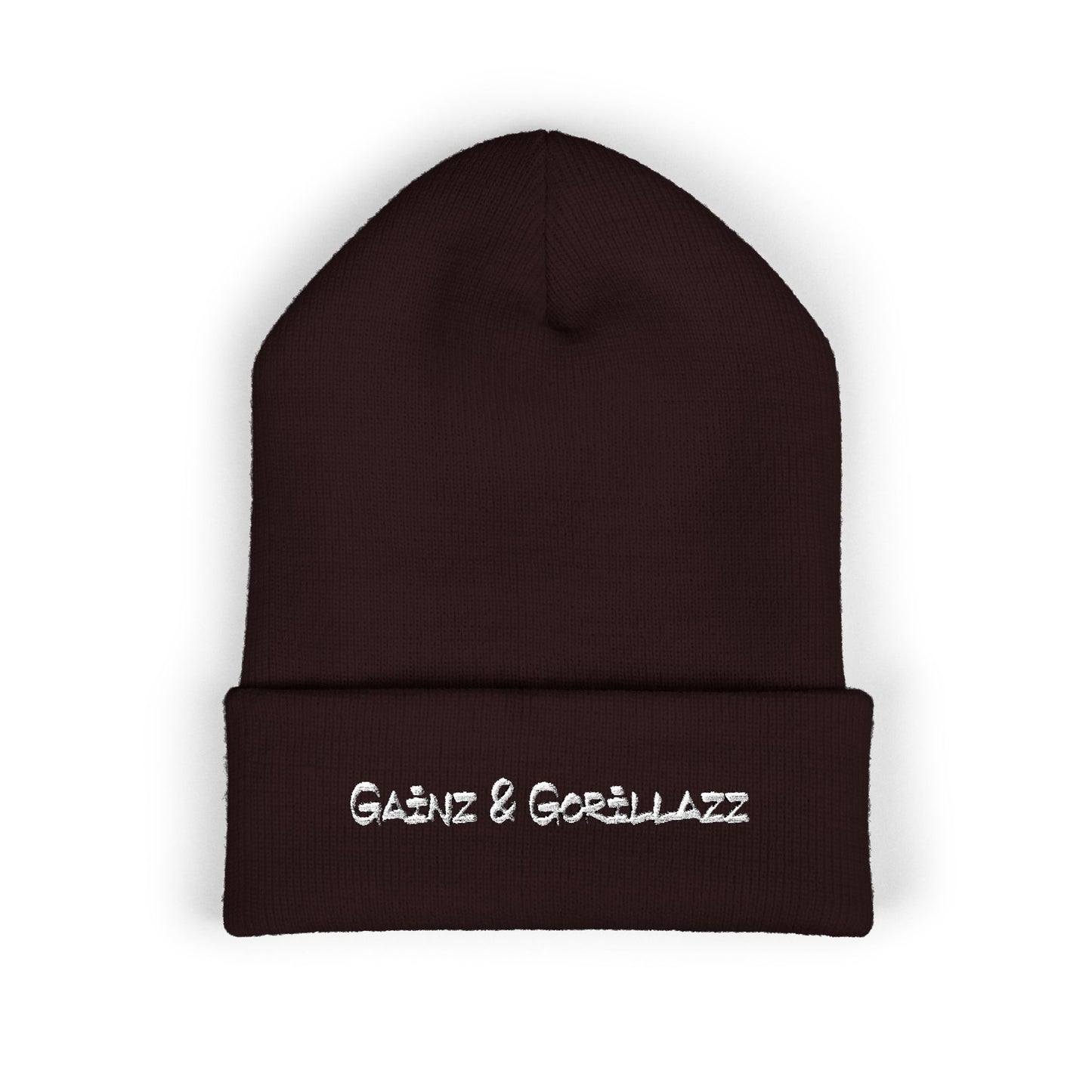 Text Mode Cuffed Beanie