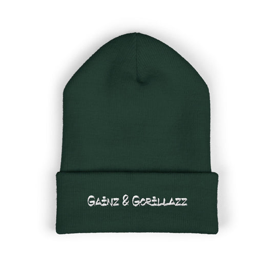 Text Mode Cuffed Beanie