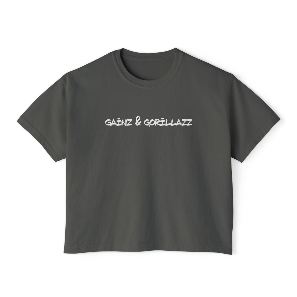 Text Mode | Boxy Crop Tee