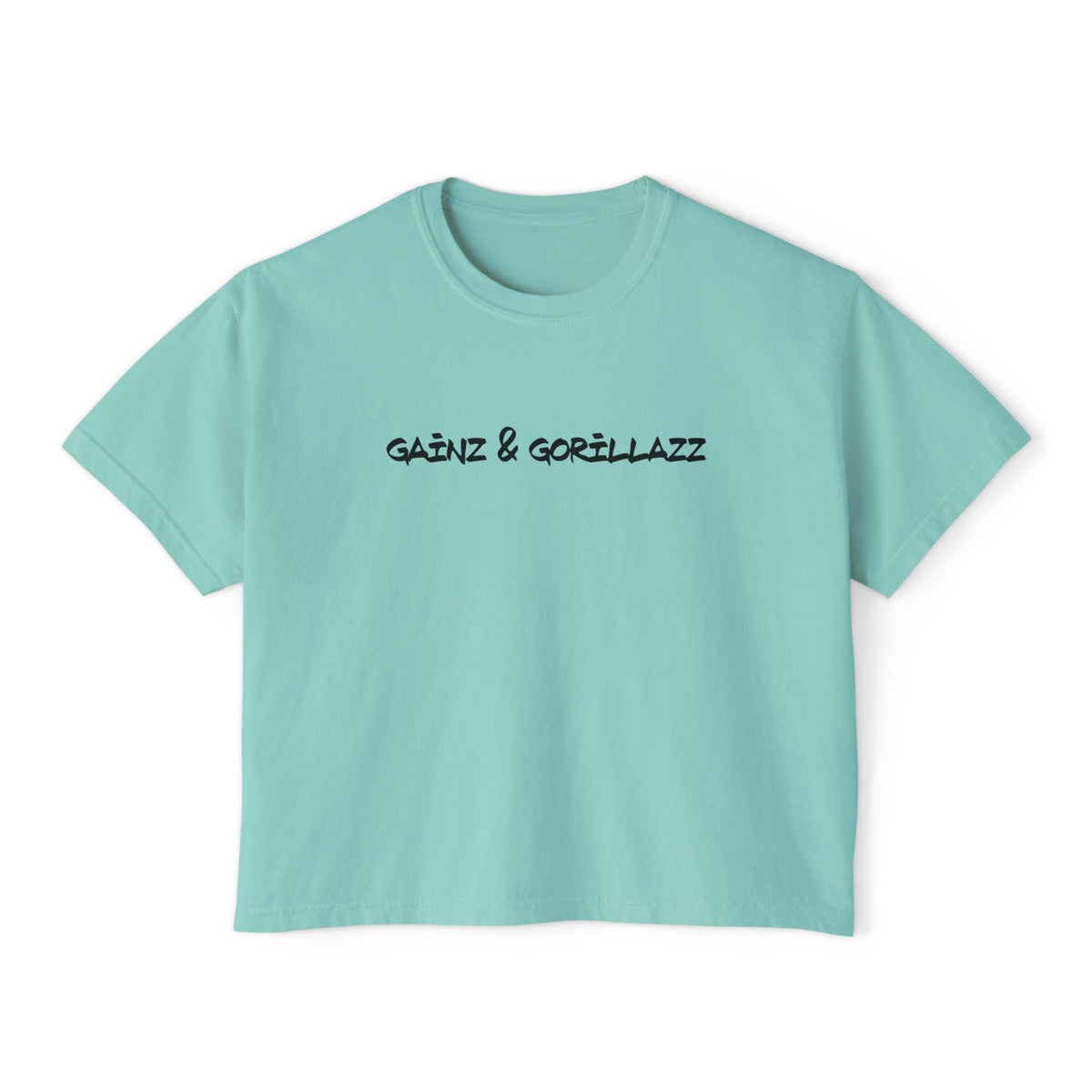 Text Mode | Boxy Crop Tee