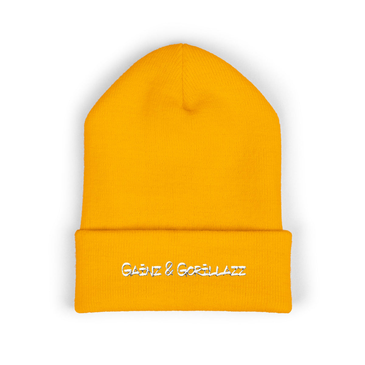 Text Mode | Embroidered Cuffed Beanie