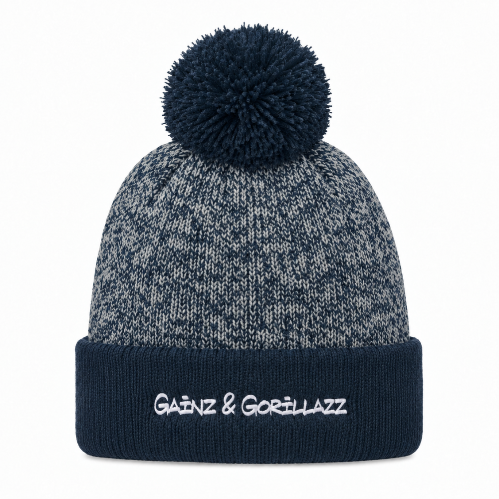Text Mode | Pom Beanie