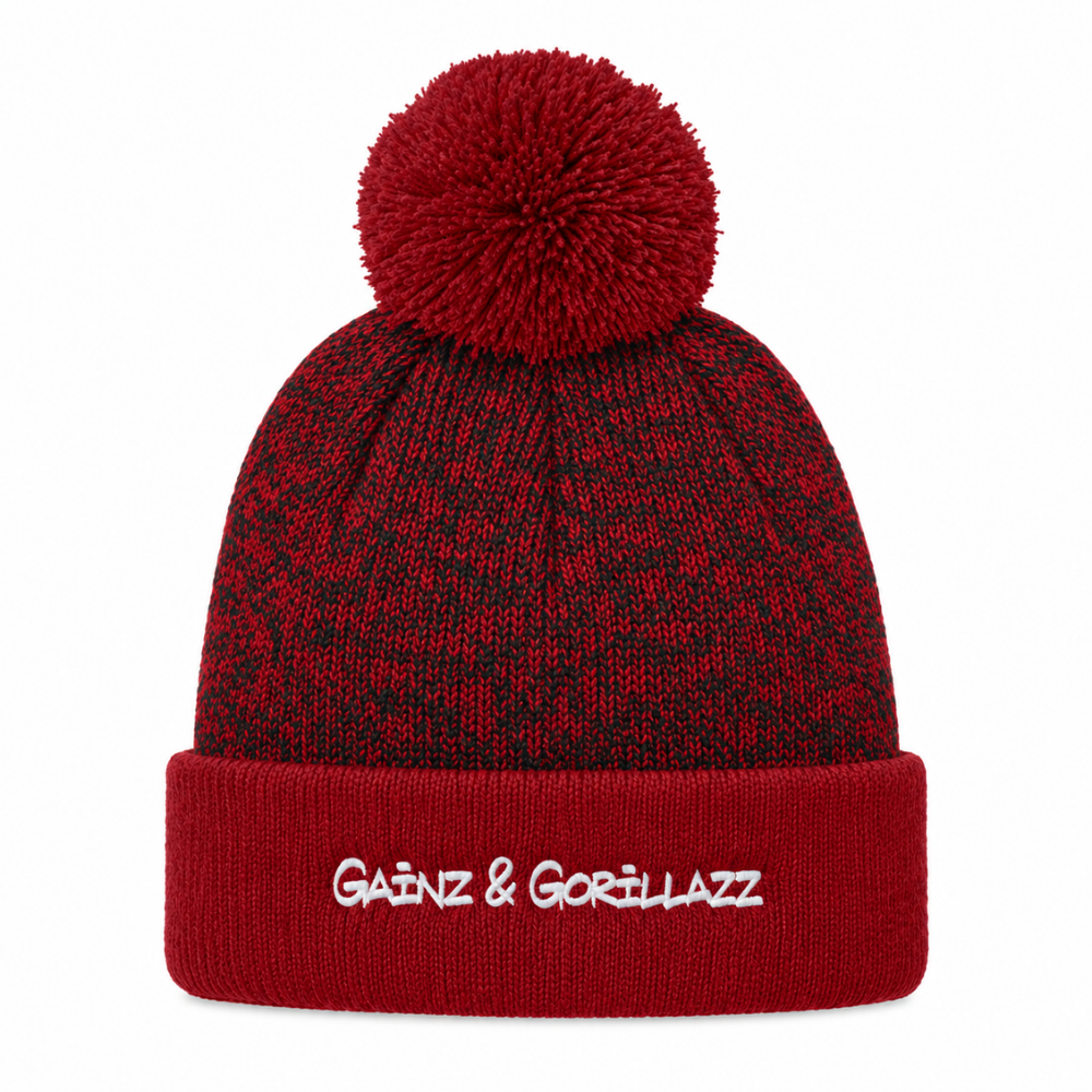 Text Mode | Pom Beanie