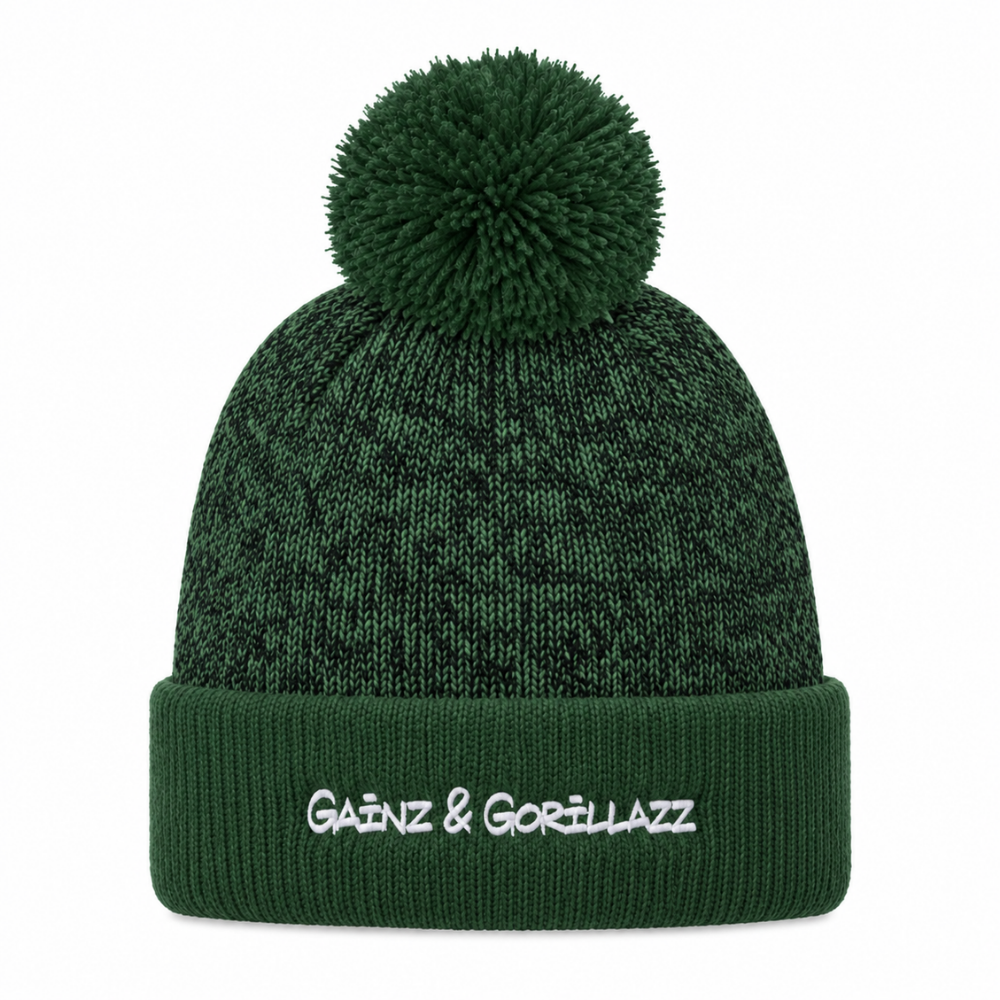 Text Mode | Pom Beanie