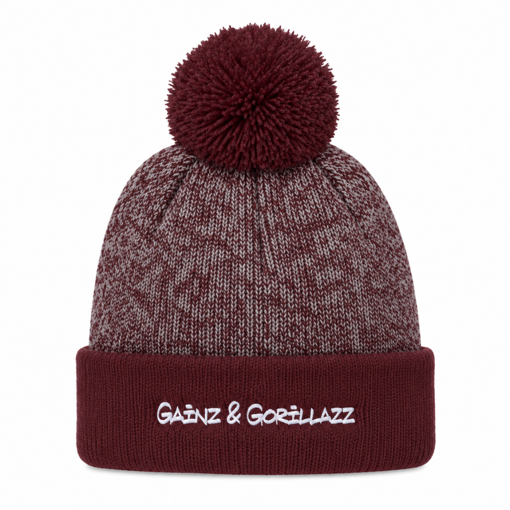 Text Mode | Pom Beanie
