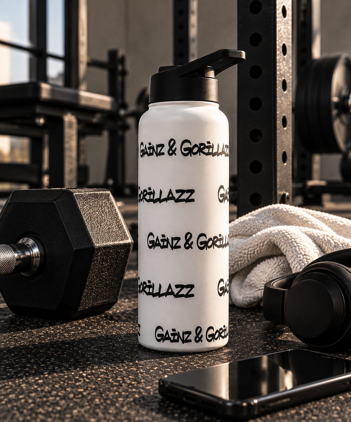 Text Mode | Stainless Steel Water Bottle