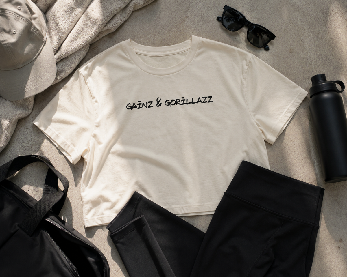 Text Mode | Boxy Crop Tee