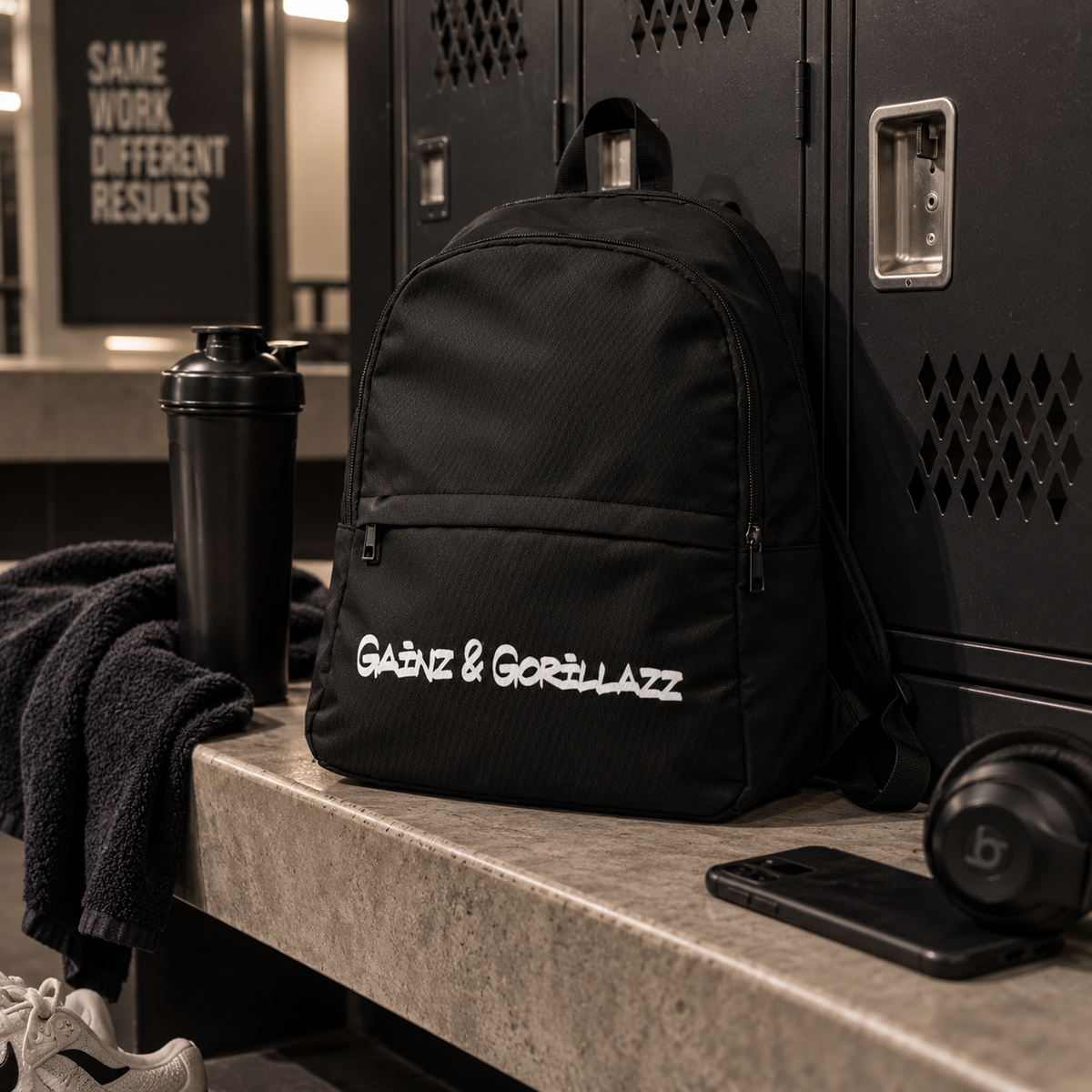 Text Mode | Gym Backpack